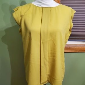 Tahari Arthur S. Levine sleeveless blouse. Medium